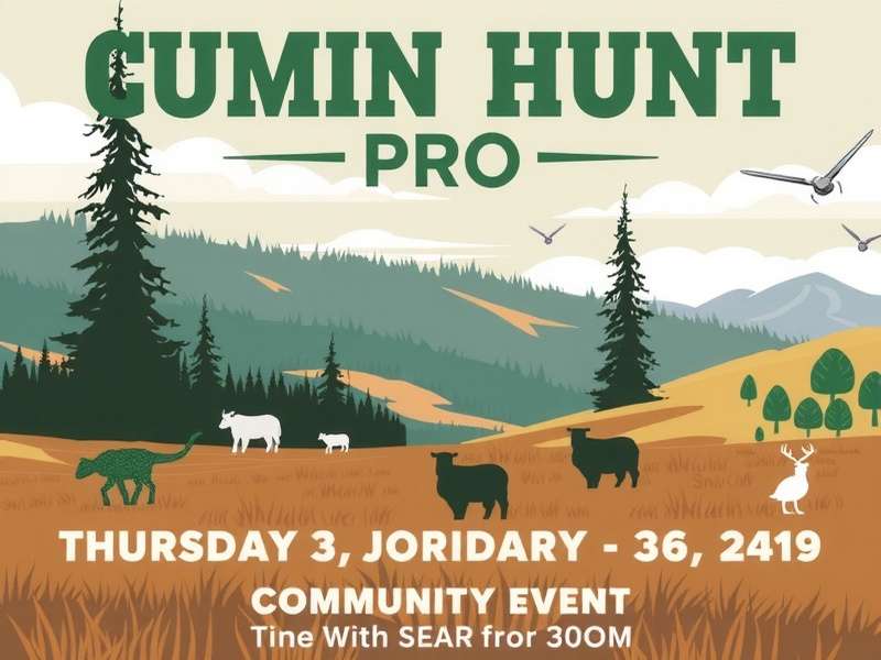 Cumin Hunt Pro Community Event Cumin Hunt Pro Community Event